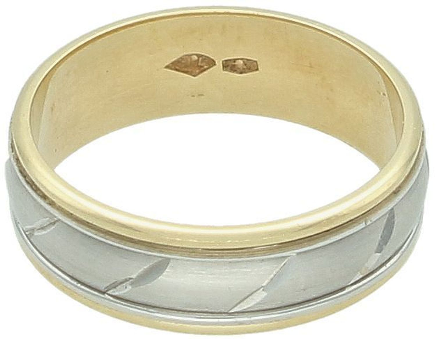 Obrączka ślubna 585 płaska satynowa z grawerem – szerokość 6 mm.jpg